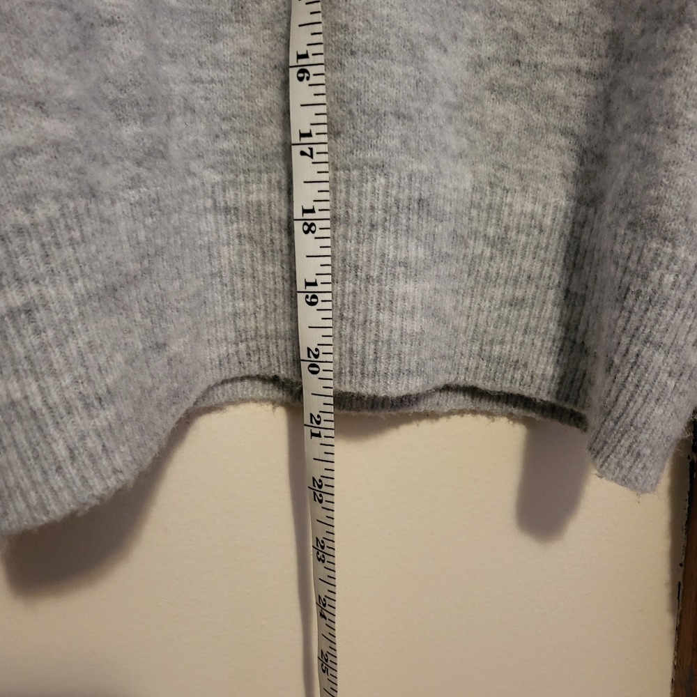 Twik Light Gray Knit Sweater - Picture 3 of 4